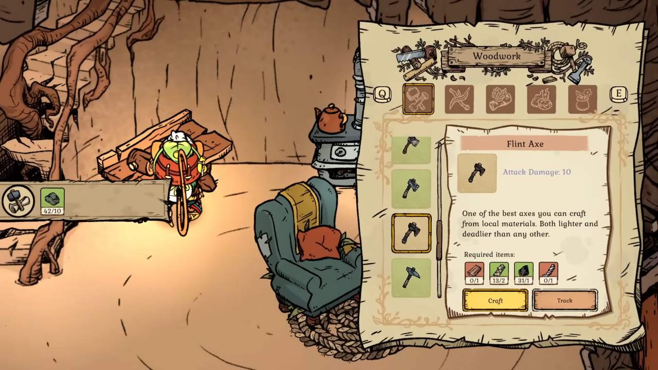 Winter Burrow, Guide, How to Get Flint Axe