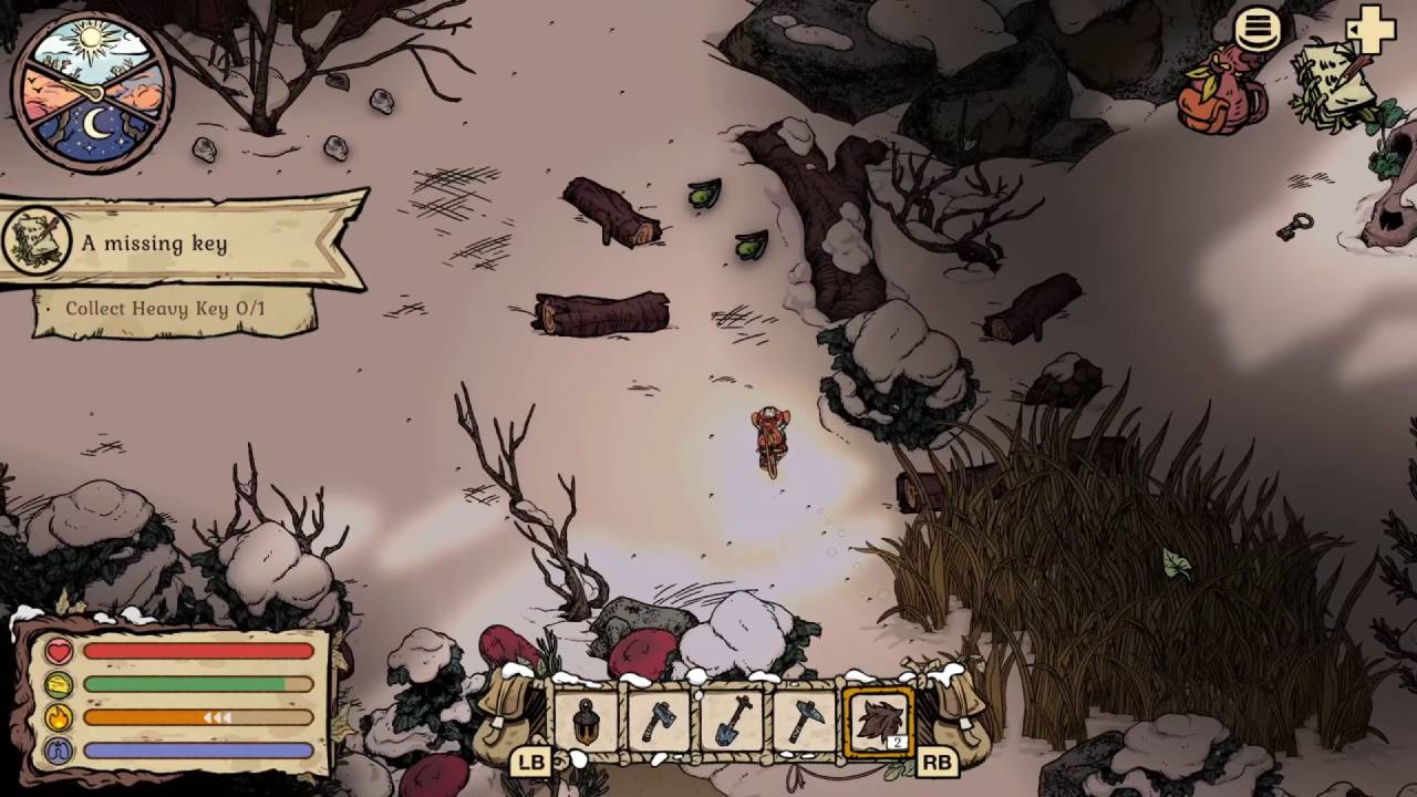 Winter Burrow, Guide, How to Get Heavy Key