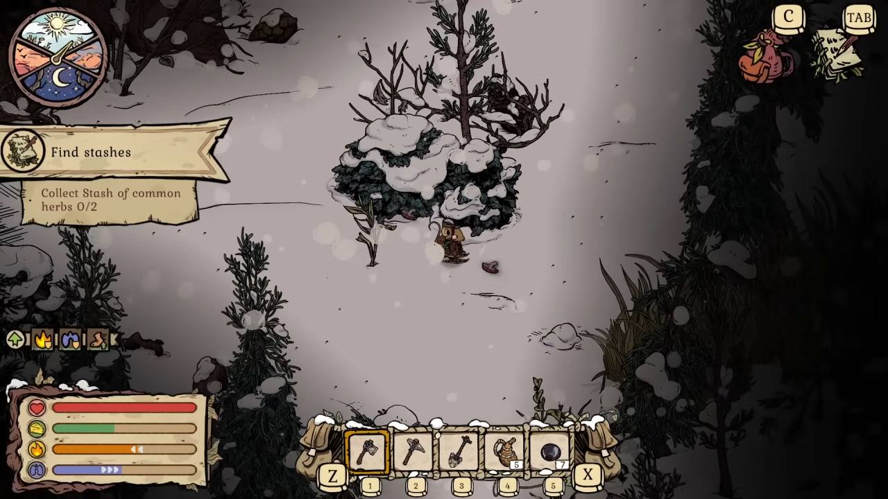 Winter Burrow, Guide, How to Get Shrimp Mushroom