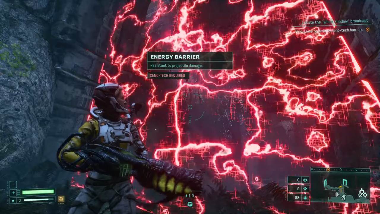 Returnal, Guide, How to Destroy Energy Barriers