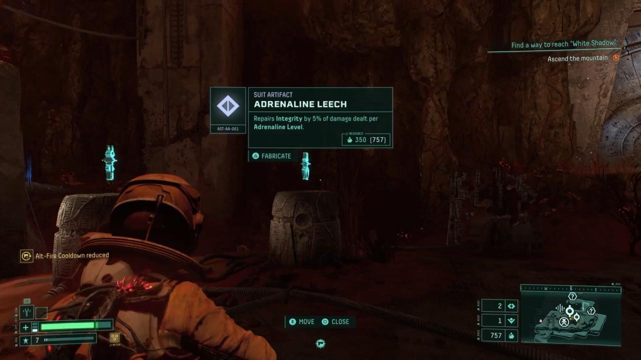 Returnal, Guide, How to Use Adrenaline