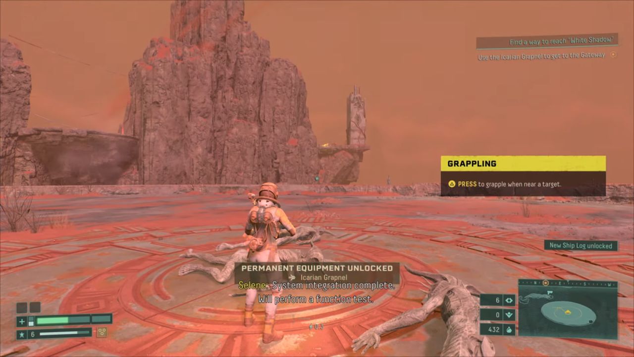Returnal, Guide, How to Get Grappling Hook