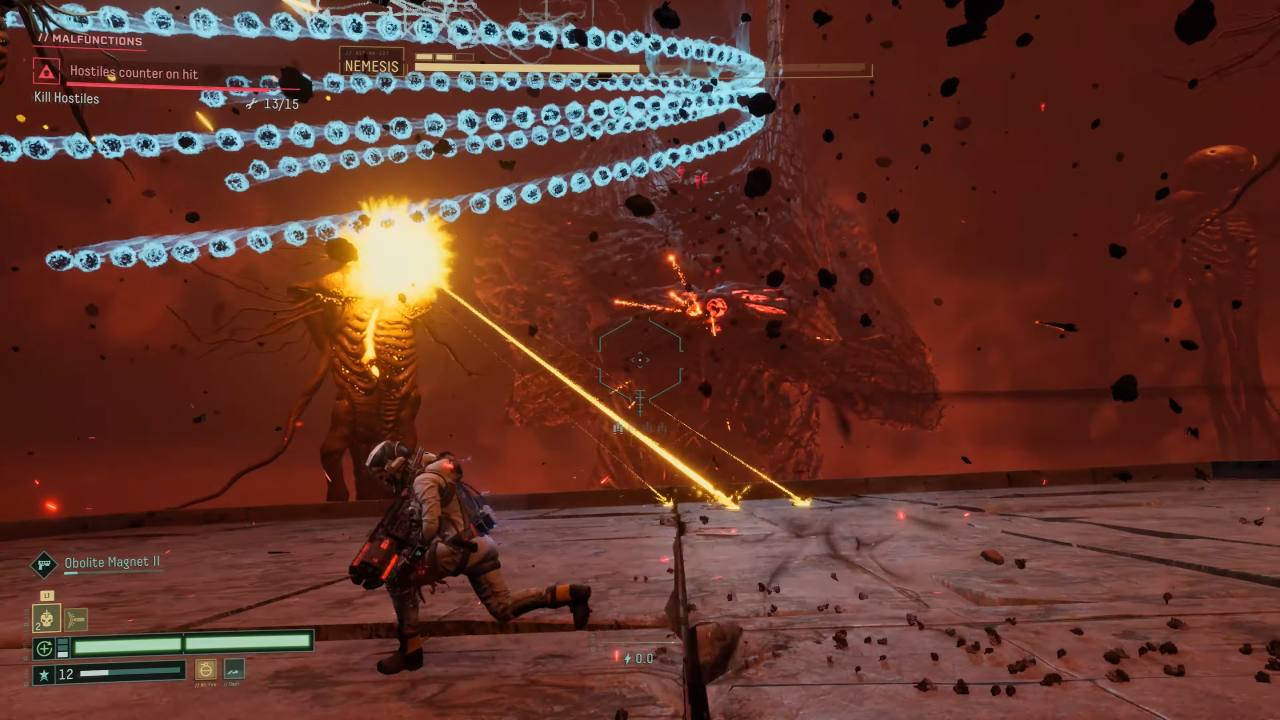 Returnal, Guide, How to Defeat Nemesis Boss