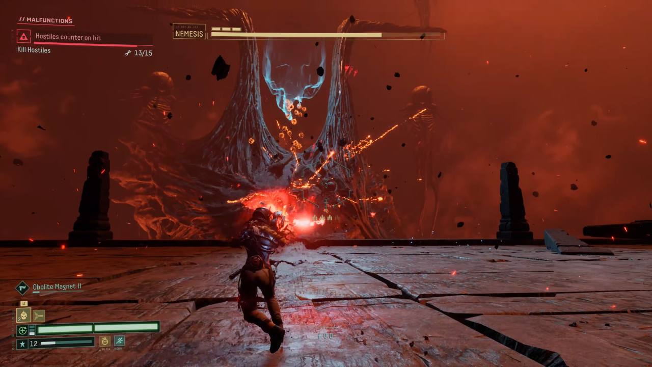 Returnal, Guide, How to Defeat Nemesis Boss