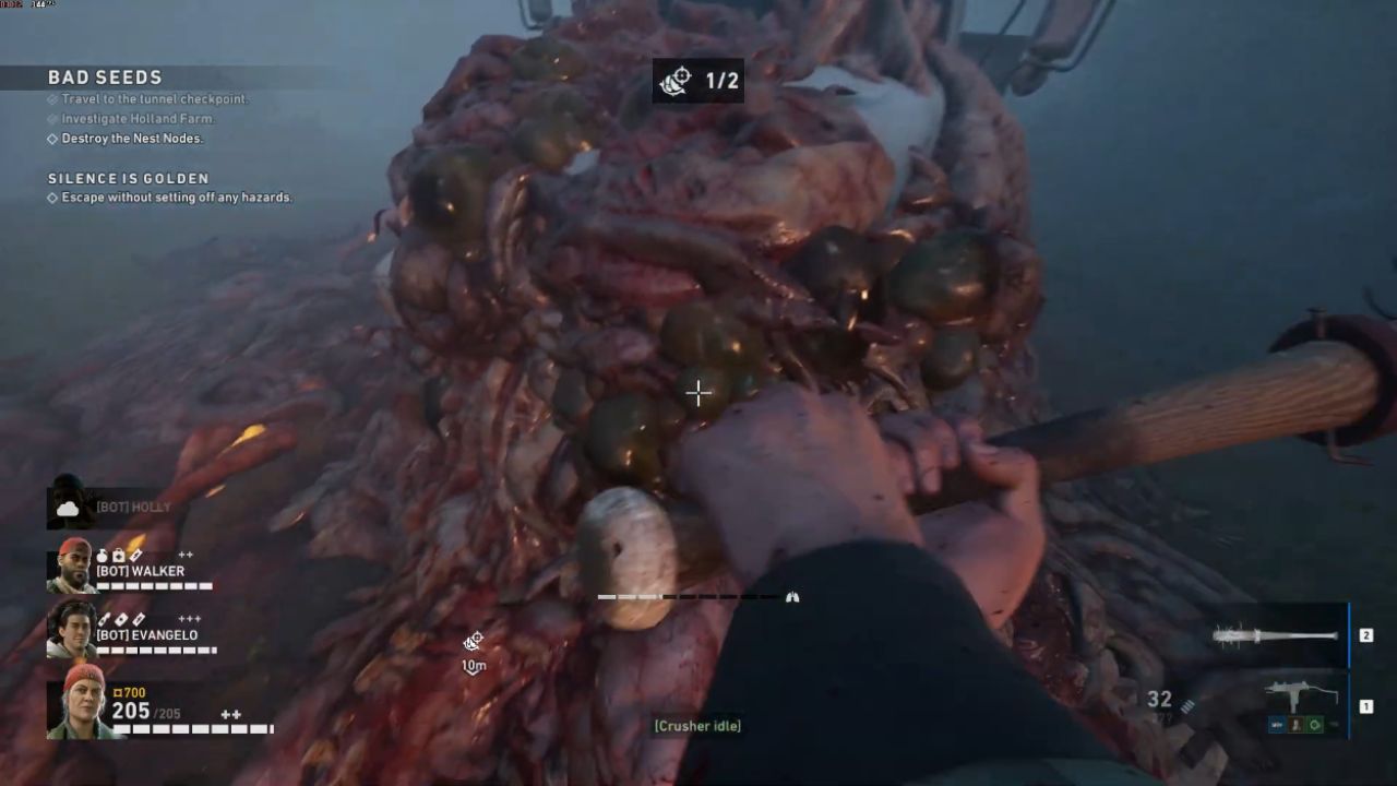 Back 4 Blood, PC, Gameplay, How To Destroy Nests And Nodes Fast, Screenshot, NoobFeed