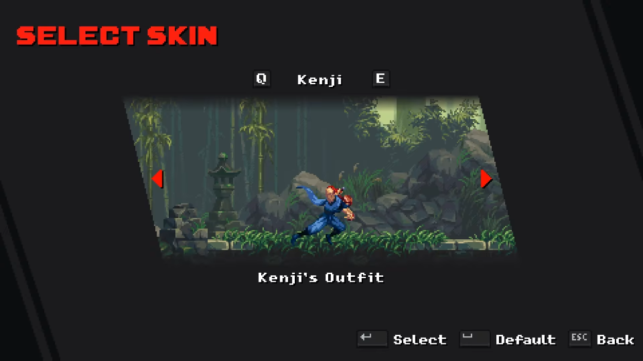 Ninja Gaiden Ragebound, PC, Gameplay, How To Unlock All Kenji, Kumori Skins, Screenshot, NoobFeed
