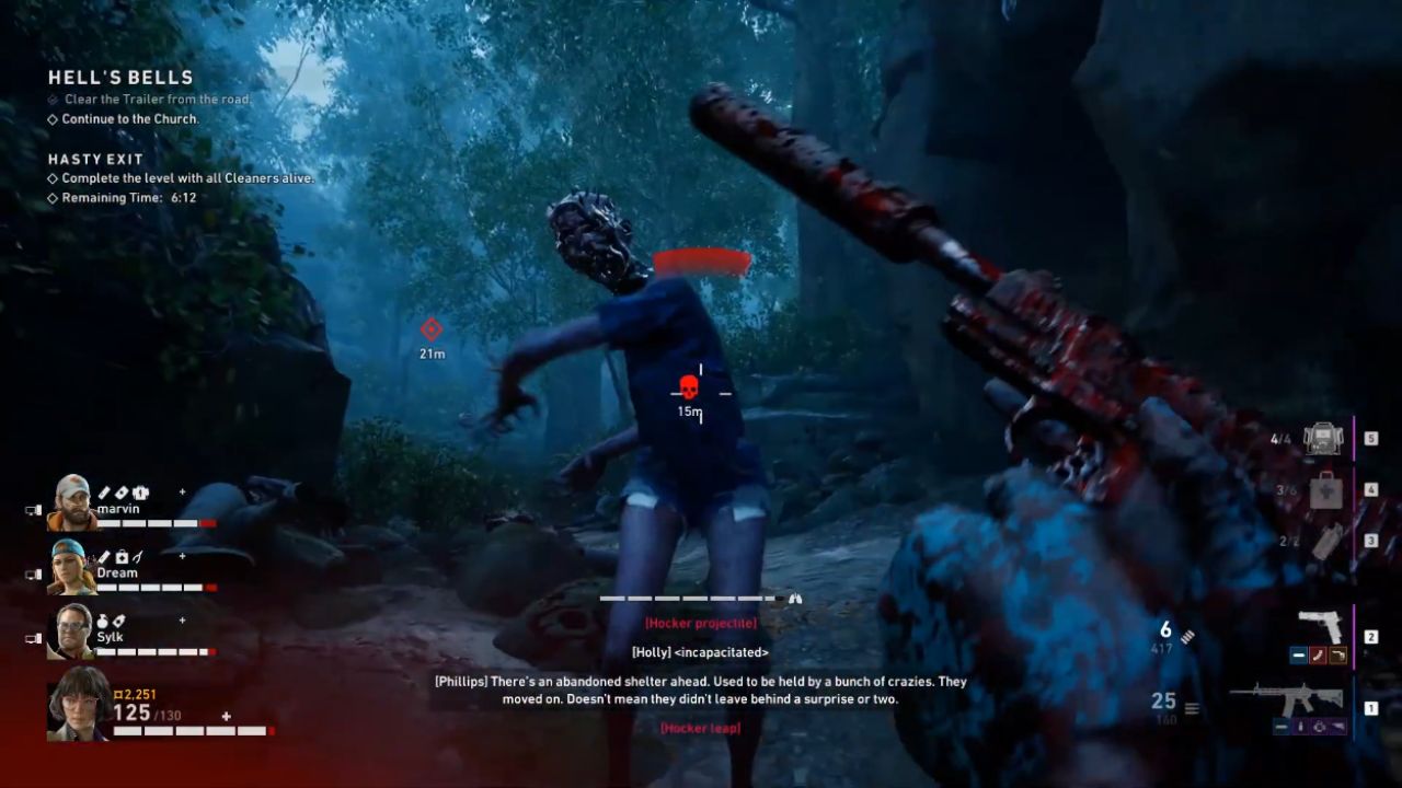 Back 4 Blood, PC, Gameplay, How To Kill The Hag Boss Fast, Screenshot, NoobFeed