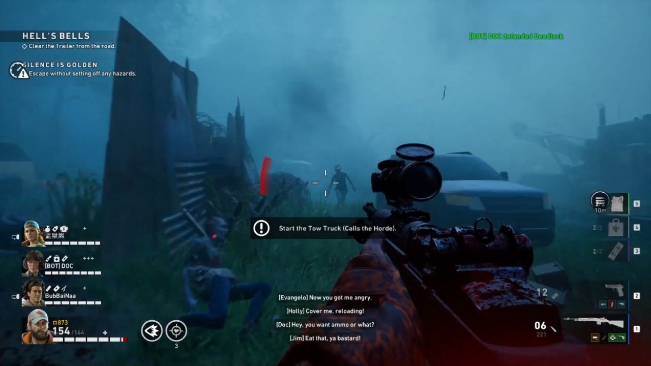Back 4 Blood, PC, Gameplay, How To Beat Veteran And Nightmare Difficulty, Screenshot, NoobFeed