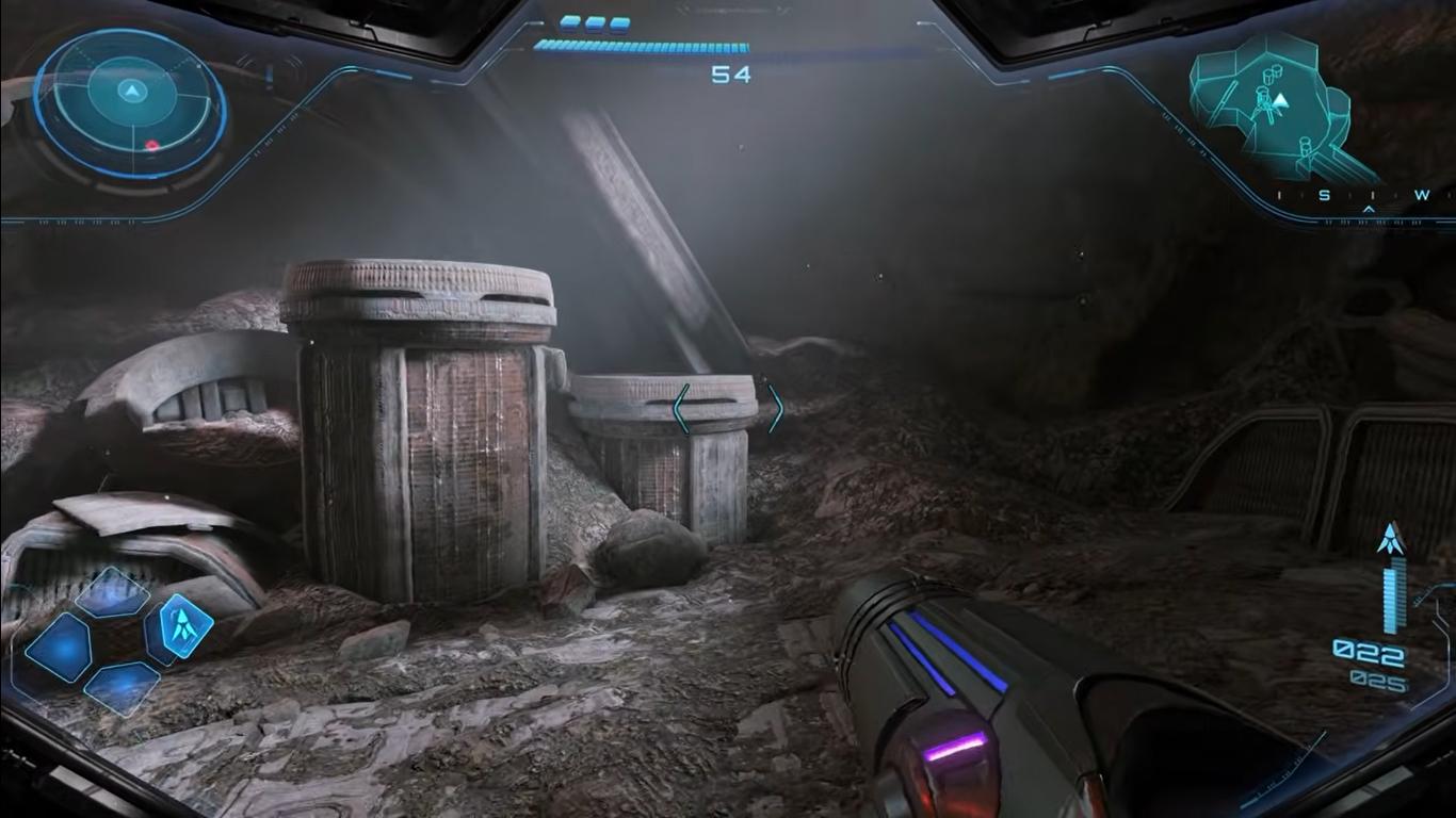 Metroid Prime 4: Beyond, Fire Chip – Scrapyard Flare Pool, Nintendo Switch 2, Screenshot, Gameplay, NoobFeed