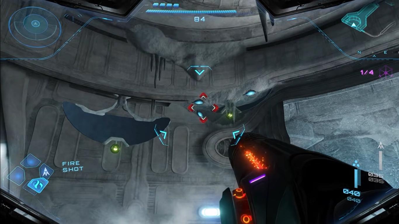 Metroid Prime 4: Beyond, All TK Codes – Staging Corridor Ice Belt, Nintendo Switch 2, Screenshot, Gameplay, NoobFeed