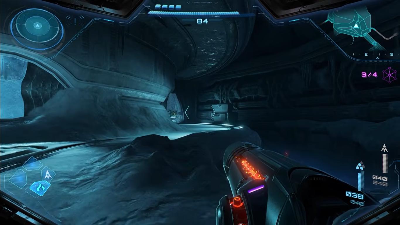 Metroid Prime 4: Beyond, All TK Codes – Staging Corridor Ice Belt, Nintendo Switch 2, Screenshot, Gameplay, NoobFeed
