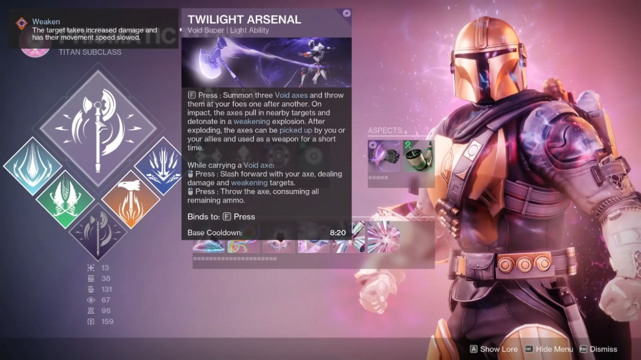Destiny 2: Renegade, PC, Gameplay, Best Praxic Blade Titan Build, Unkillable Stronghold Prismatic Setup, Screenshot, NoobFeed