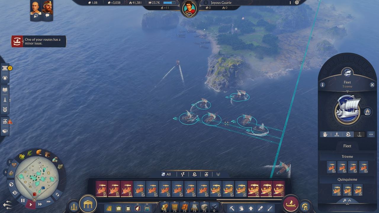 Anno 117: Pax Romana, Guide, How to Use Naval Troops