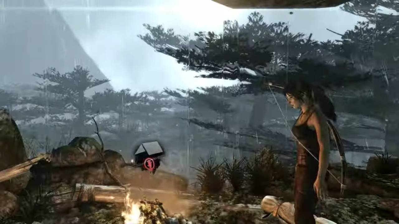 Tomb Raider, Guide, Escape the Scavenger's Den, Gameplay, Screenshot