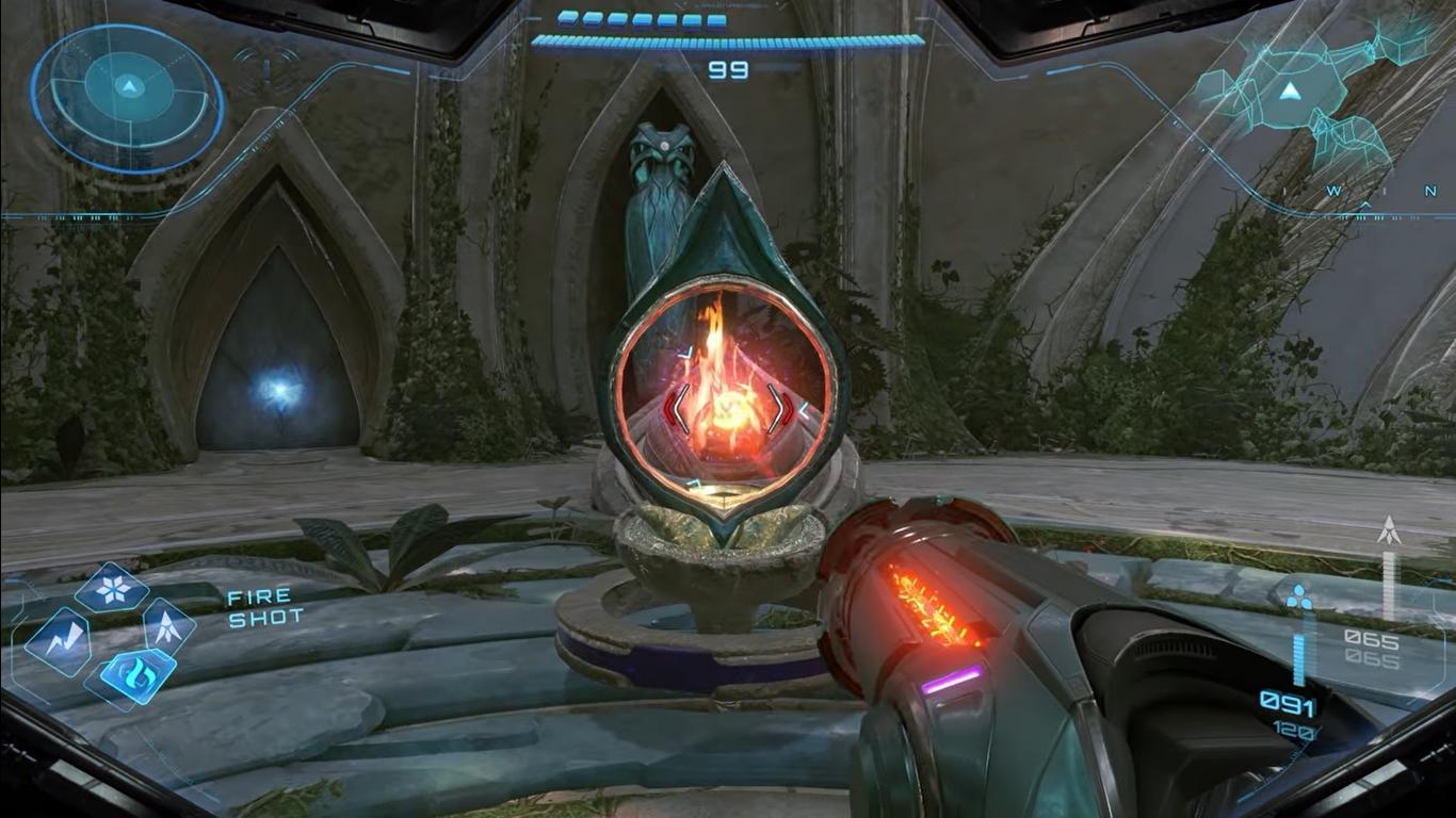 Metroid Prime 4: Beyond, The Sacred Flame Ceremony Puzzle, Nintendo Switch 2, Screenshot, Gameplay, NoobFeed