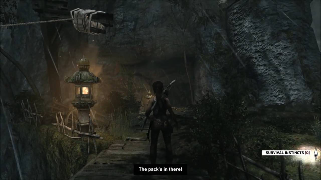 Tomb Raider, Guide, How to Find Roth's Pack in the Mountain Village