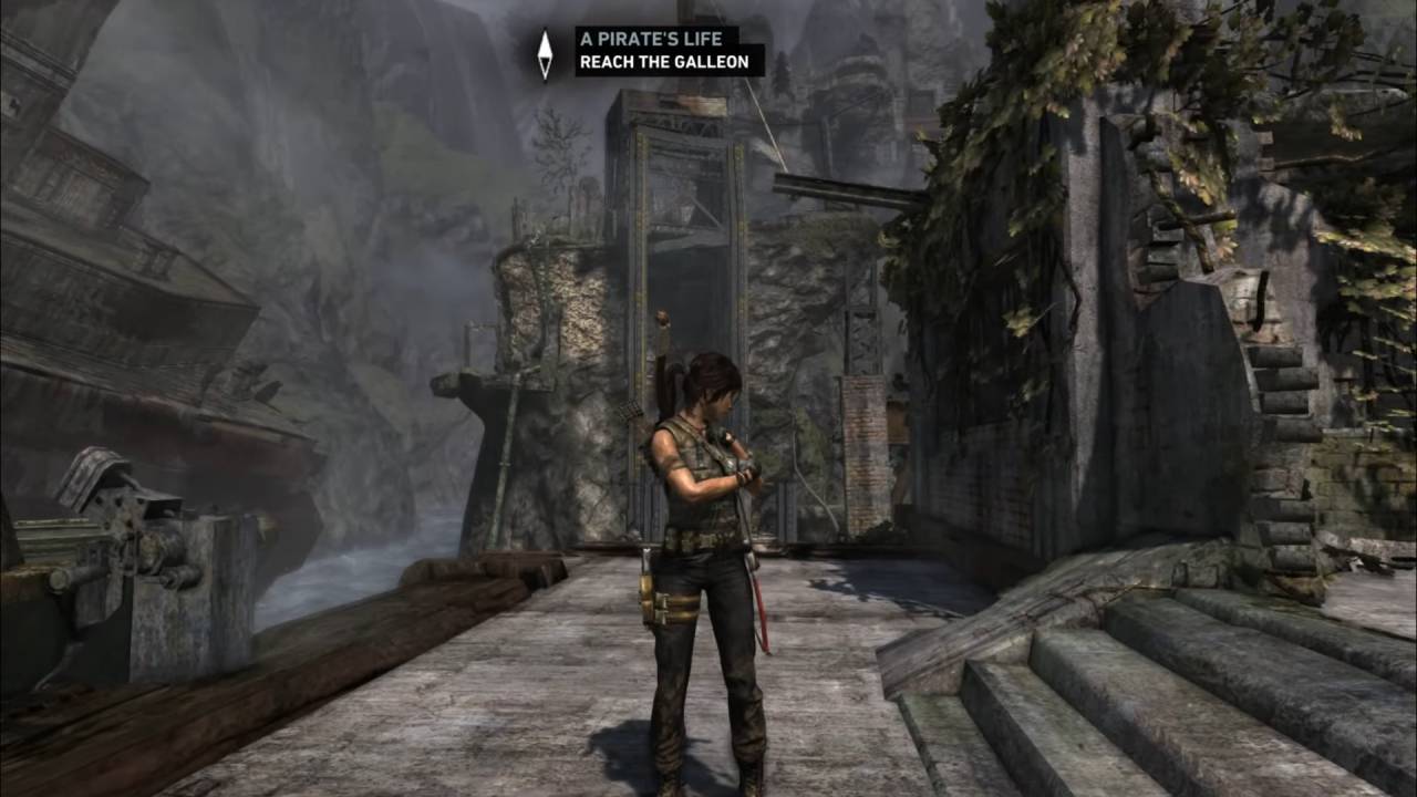Tomb Raider, Guide, How to Board the Stranded Galleon