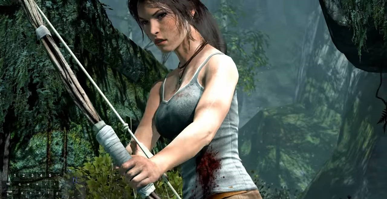 Tomb Raider, Guide, Bow in Woman Versus Wild