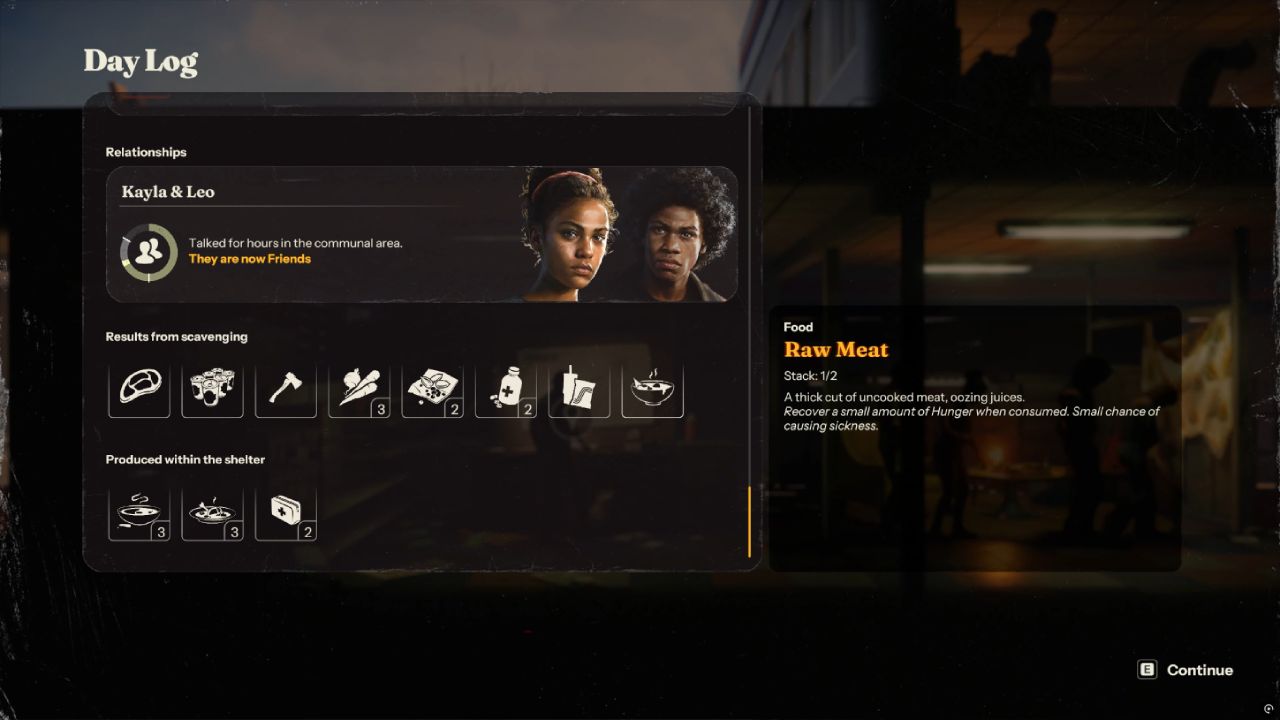 Into the Dead: Our Darkest Days, PC, Gameplay, Relationships & Romance System, Screenshot, NoobFeed