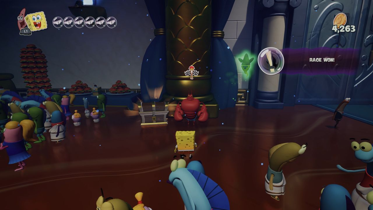 SpongeBob SquarePants: Titans of the Tide, Guide, Neptune’s Palace All Chests, PC, Gameplay, Screenshot, NoobFeed