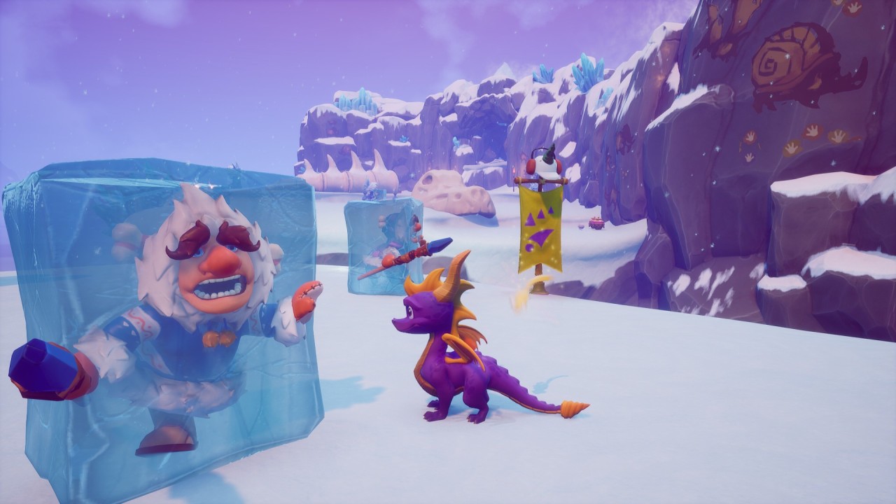 Spyro: A Realm Beyond bentley in ice