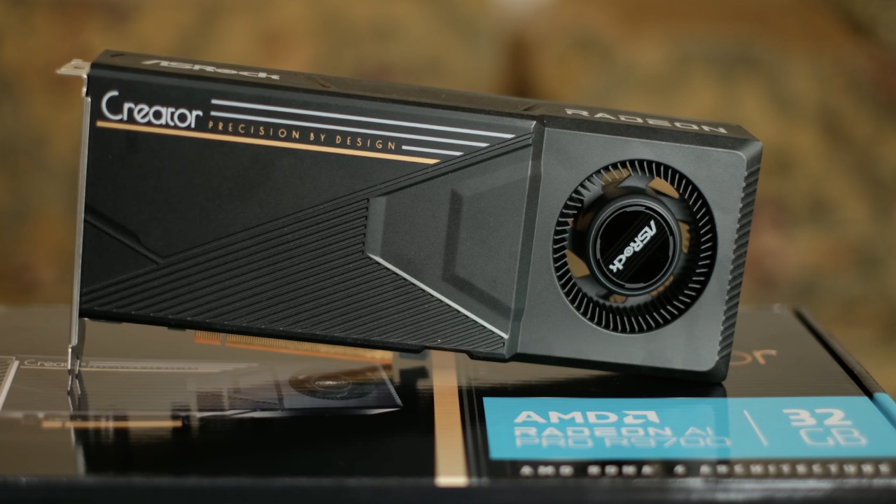 Ultimate Quad AMD, Radeon AI Pro R9700 Workstation Build for AI and Compute, NoobFeed