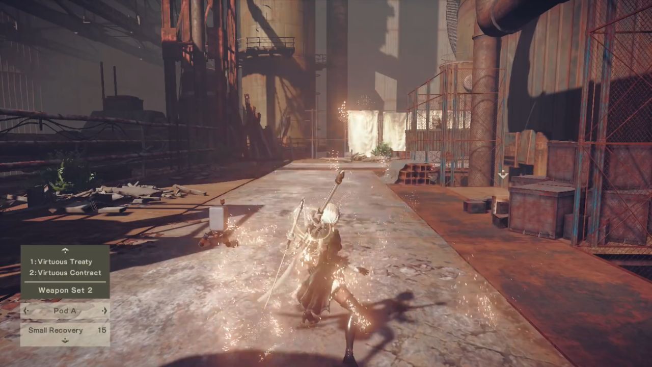 NieR: Automata, PC, Gameplay, Beginner's Guide, Gameplay Tips & Tricks, Screenshot, NoobFeed