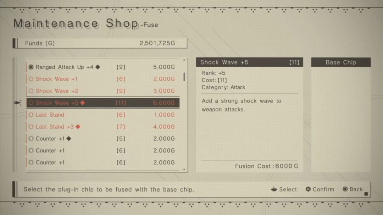 NieR: Automata, PC, Gameplay, Everything about Chip Fusion, Screenshot, NoobFeed