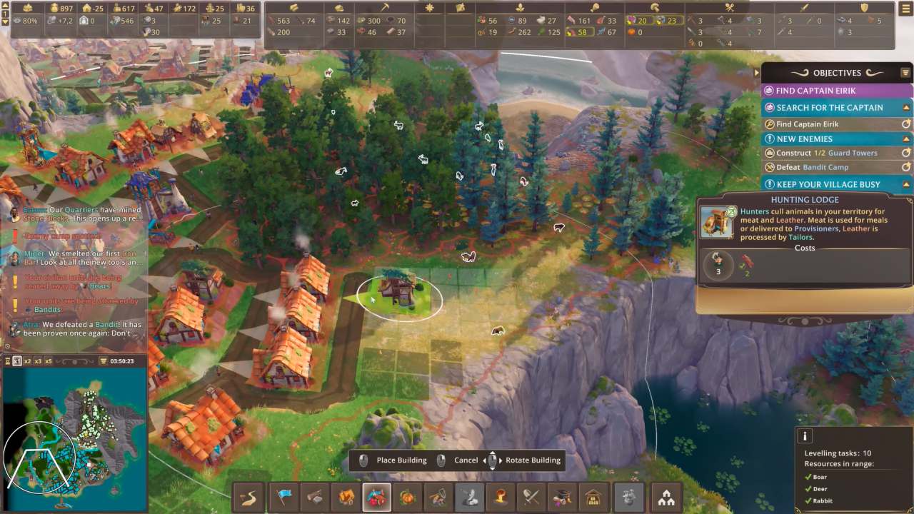 Pioneers of Pagonia, PC, Review, City Builder, Classic Settlers Design, Screenshot