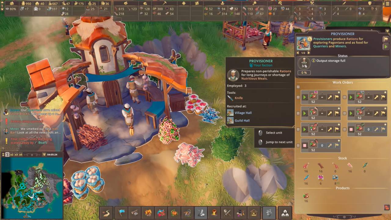 Pioneers of Pagonia, PC, Review, City Builder, Classic Settlers Design, Screenshot