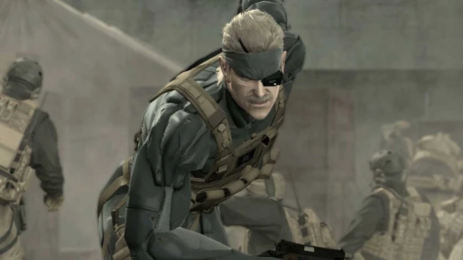 Metal Gear Solid Master Collection Vol. 2 Solid Snake Crouching