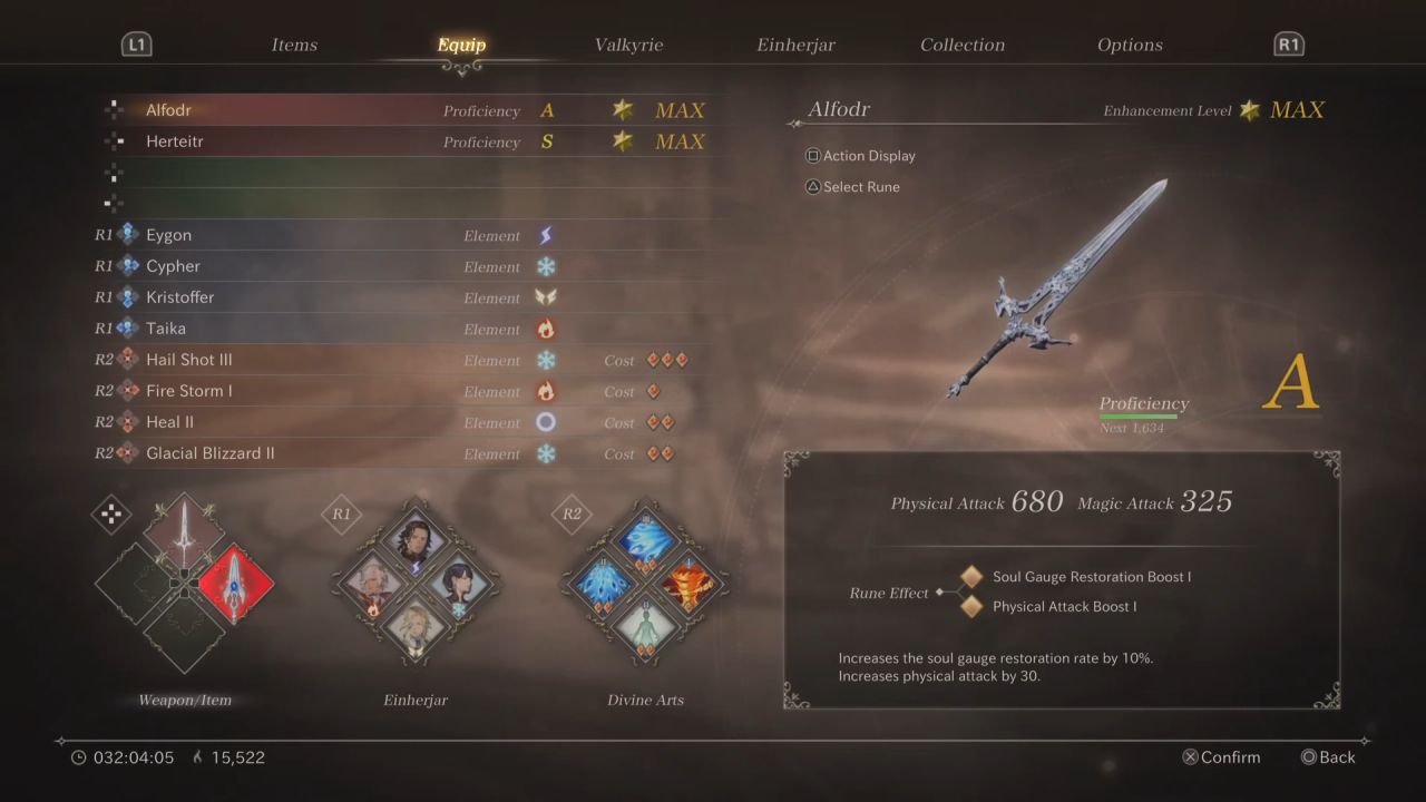 VALKYRIE ELYSIUM, Guide, All Summoning Upgrades Locations