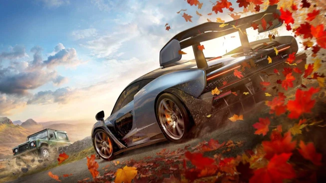 Forza Horizon Mclaren Senna on road