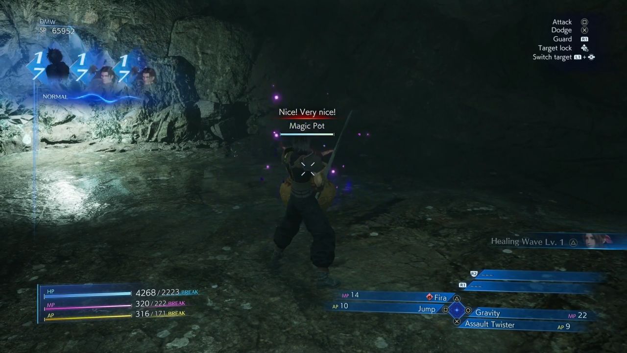 Crisis Core –Final Fantasy VII– Reunion, Guide, Magic Pot DMW Summon Location