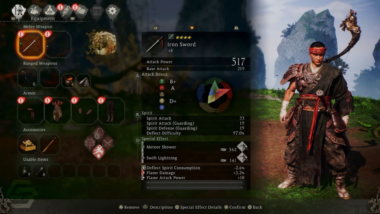 Wo Long: Fallen Dynasty, PC, Gameplay, Best Fire Build (S-Tier), Screenshot, NoobFeed