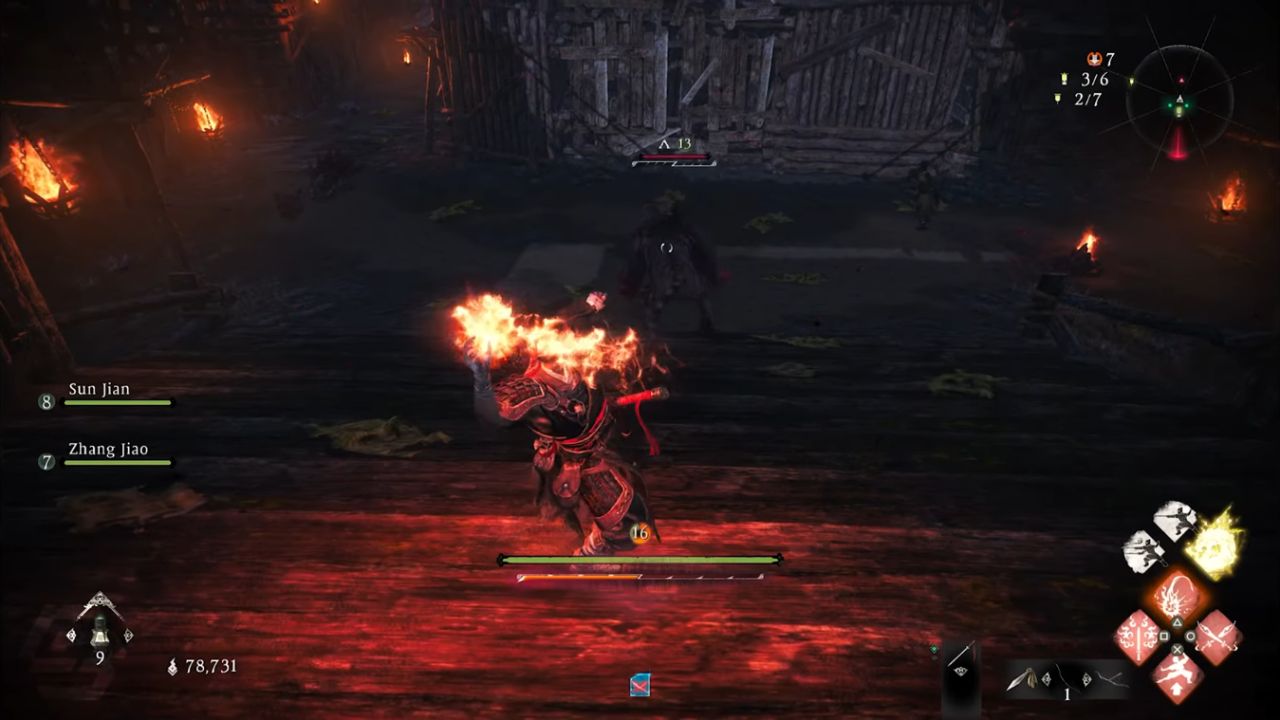 Wo Long: Fallen Dynasty, PC, Gameplay, Best Fire Build (S-Tier), Screenshot, NoobFeed