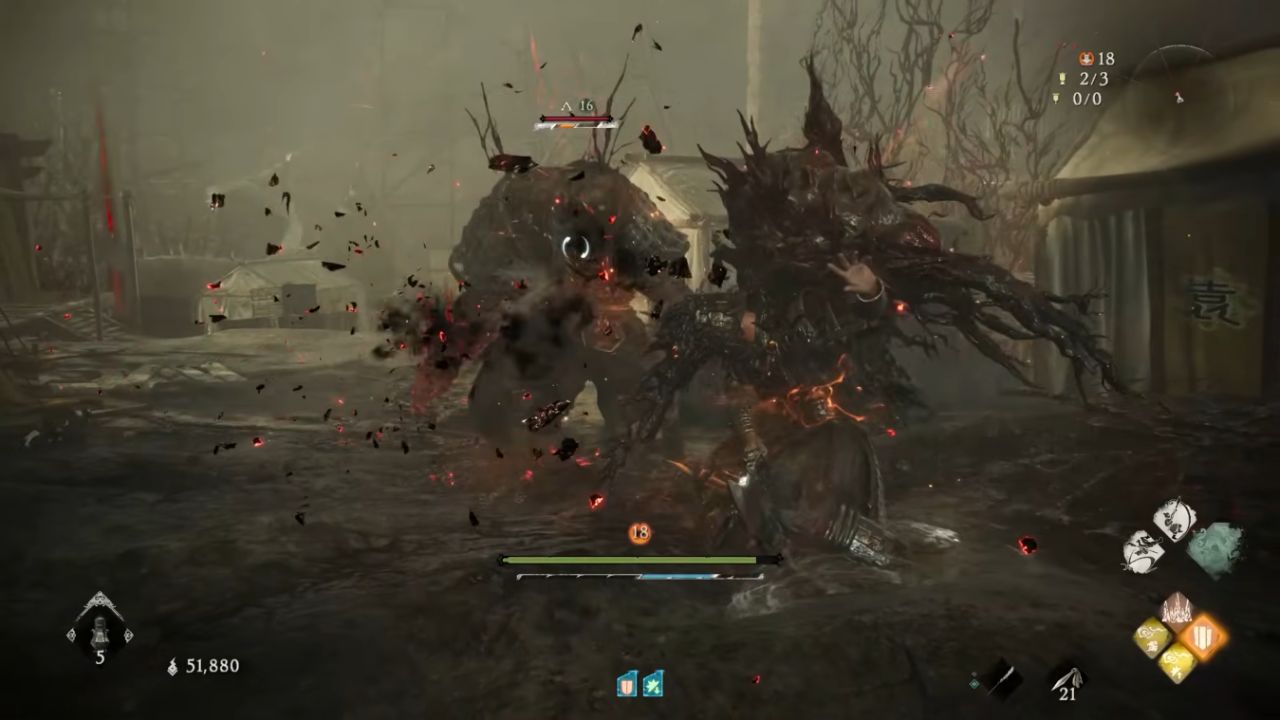 Wo Long: Fallen Dynasty, PC, Gameplay, Best Earth Build, Heavy Armor Endgame Boss Killer, Screenshot, NoobFeed