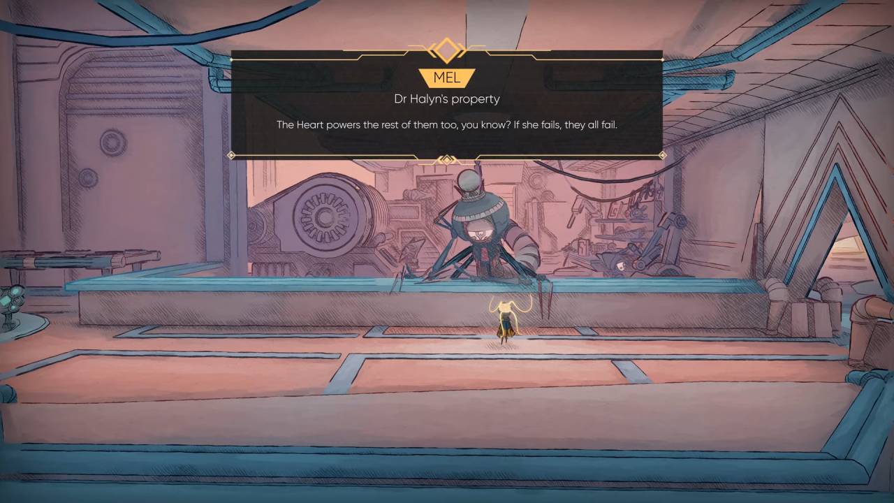 MIO: Memories in Orbit, Guide, How to Save Mel