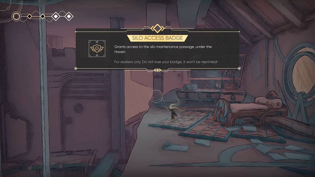 MIO: Memories in Orbit, Guide, How to Find Silo Access Badge