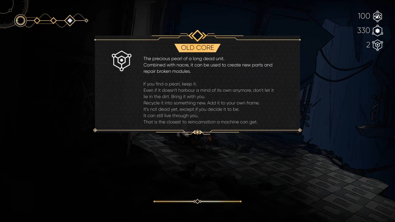 MIO: Memories in Orbit, Guide, How to Get All Old Cores