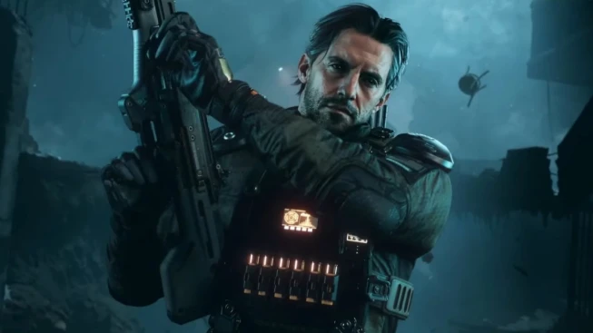 Call of Duty Black Ops 7 David Mason Holding a Gun
