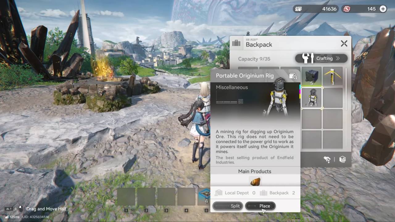 Arknights: Endfield, Guide, How to Use Portable Originium Rig