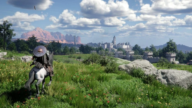 Crimson Desert Damiane on a Horse 
