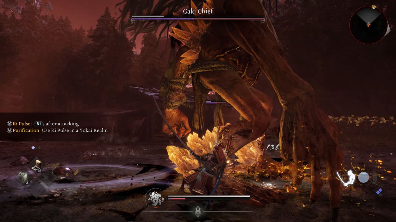 Nioh 3, PS5 Pro, Review, Gameplay, Screenshot, Boss Fight