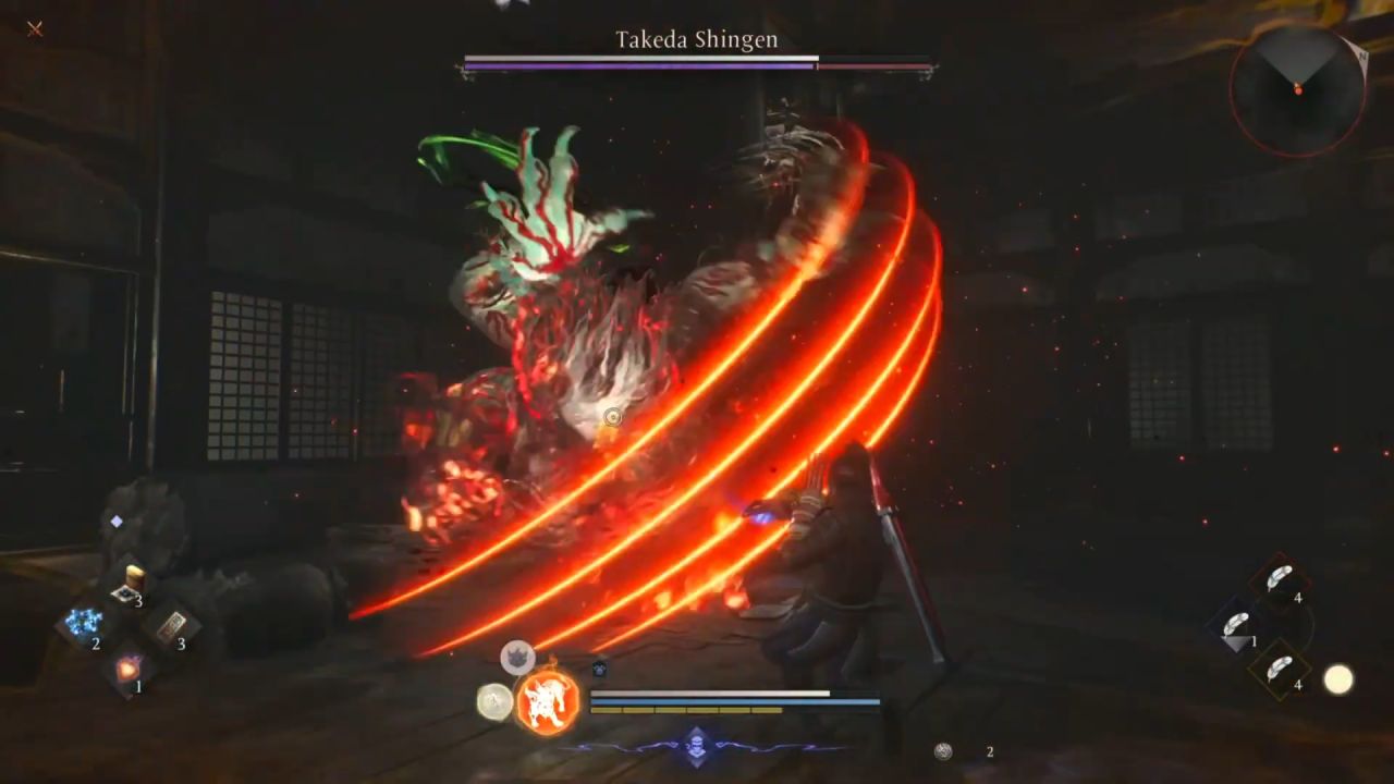 Nioh 3, Guide, How to Beat Takeda Shingen Boss