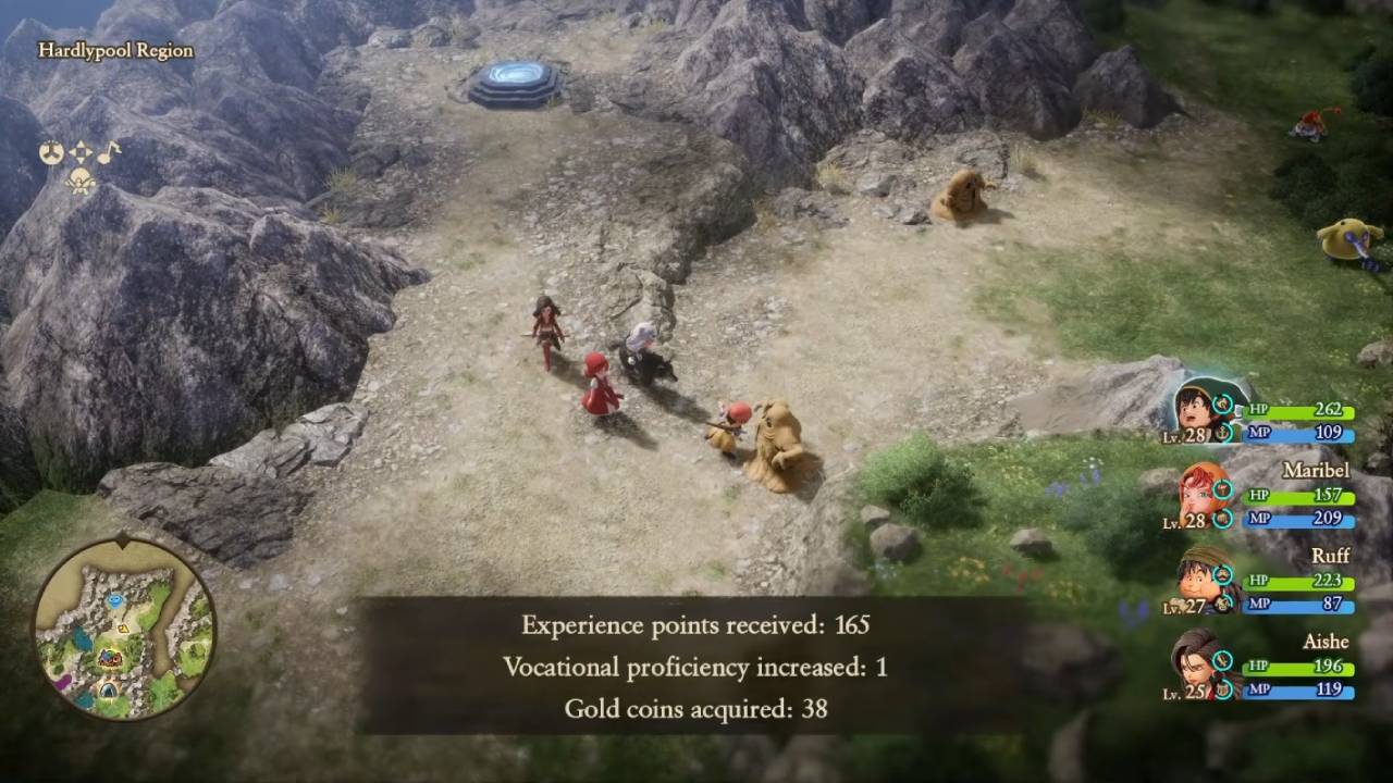 Dragon Quest 7 Reimagined, PC, Gameplay, How to Level Vocations Fast, Screenshot, NoobFeed