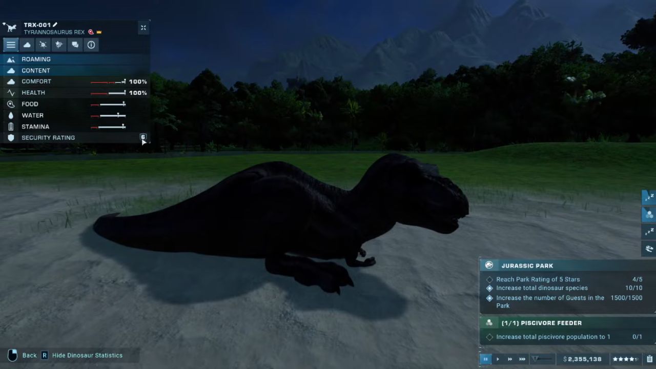 Jurassic World Evolution 2, PC, Gameplay, Best Fences to Stop Dinosaurs Breaking Out, Screenshot, NoobFeed