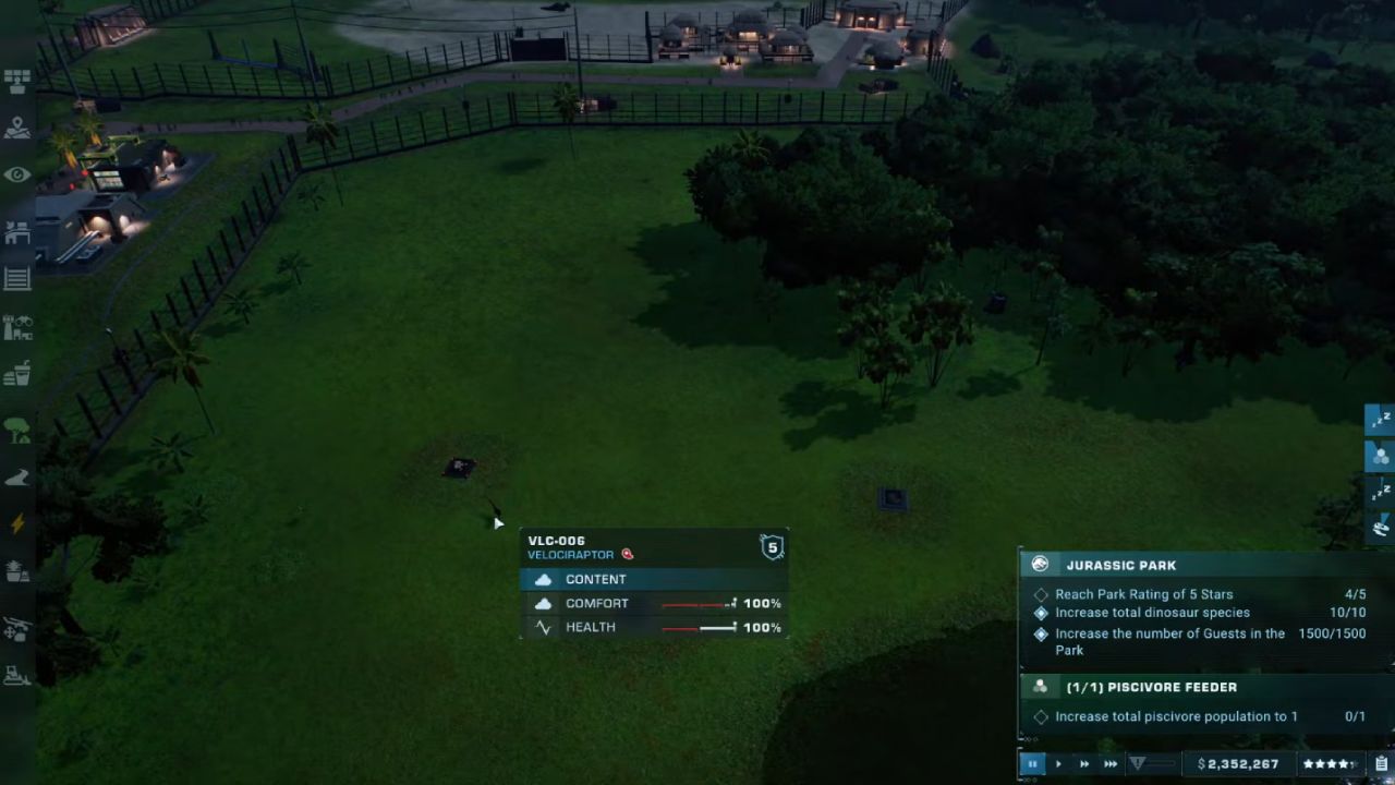 Jurassic World Evolution 2, PC, Gameplay, Best Fences to Stop Dinosaurs Breaking Out, Screenshot, NoobFeed