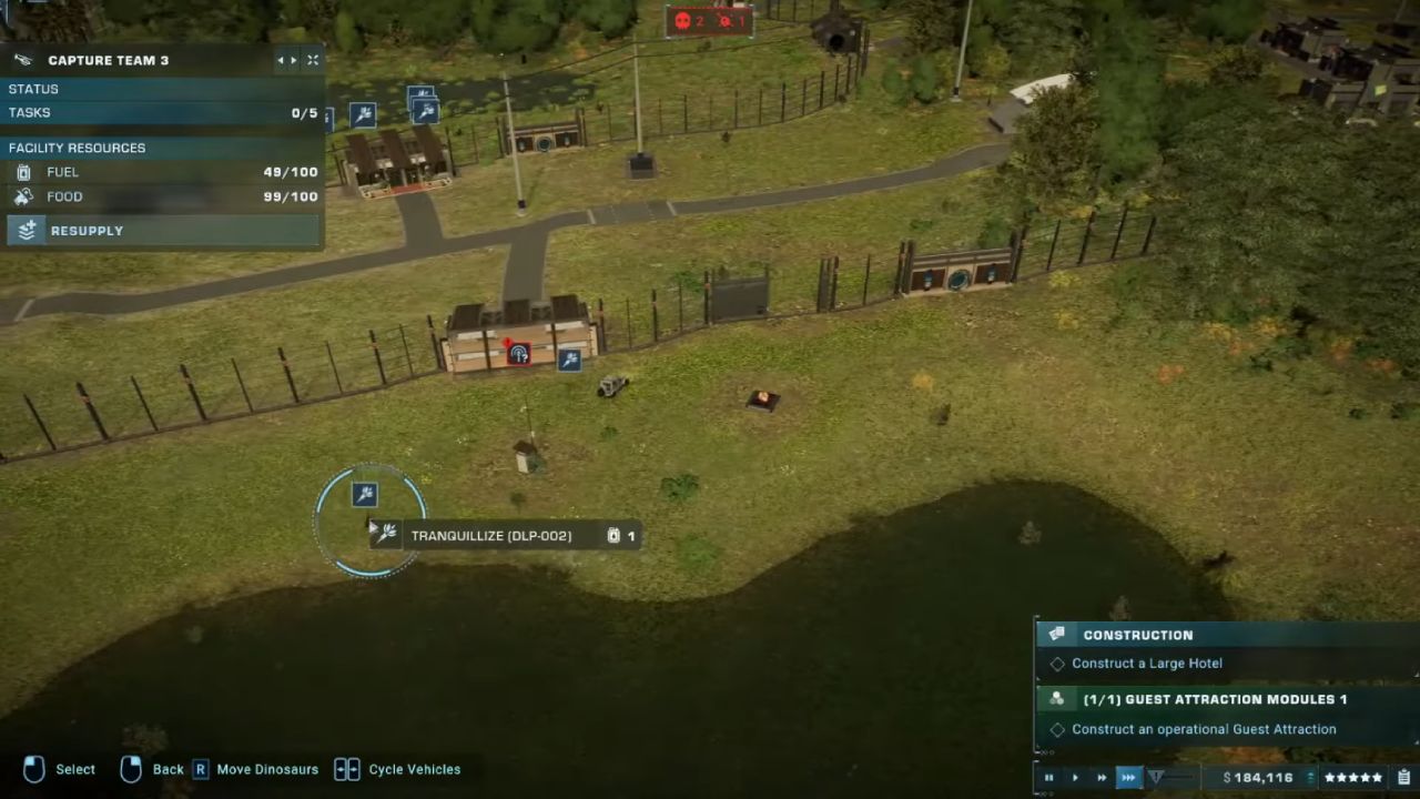 Jurassic World Evolution 2, PC, Gameplay, How To Heal Dinosaurs, Screenshot, NoobFeed