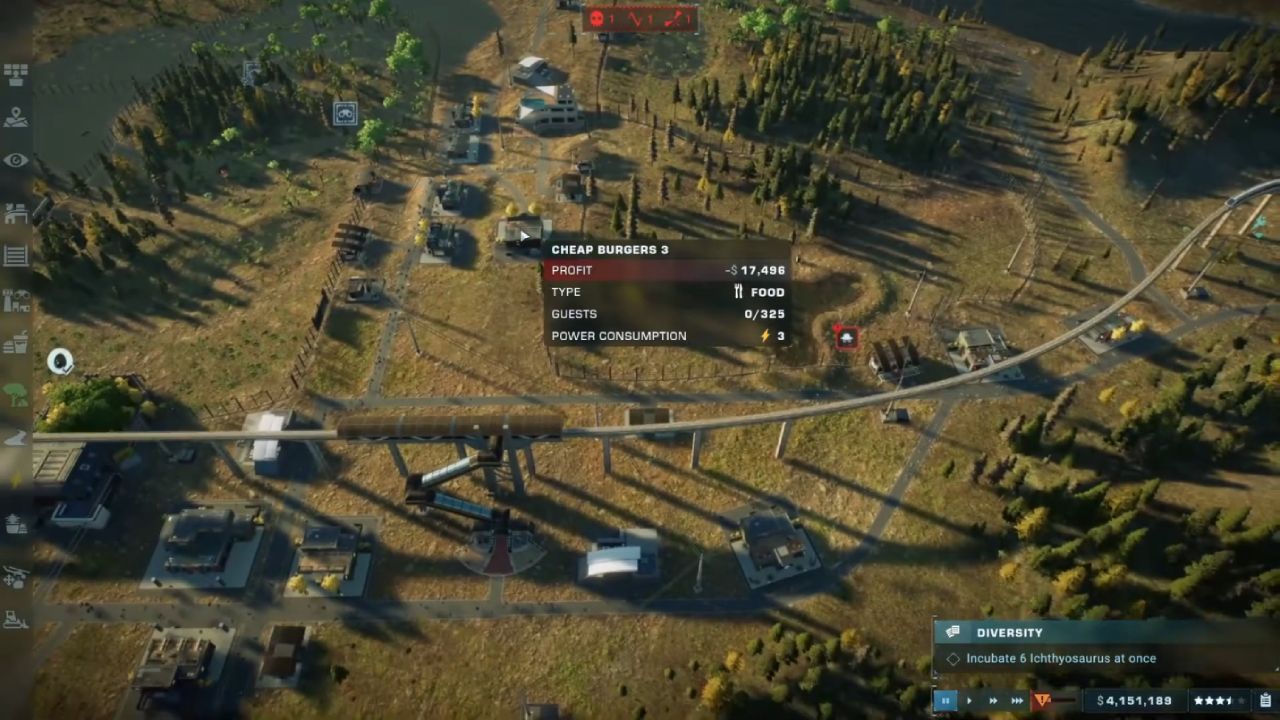 Jurassic World Evolution 2, PC, Gameplay, How to Increase Appeal Rating Fast, Screenshot, NoobFeed